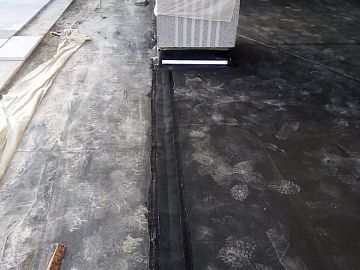 Примыкание ЭПДМ к колонне